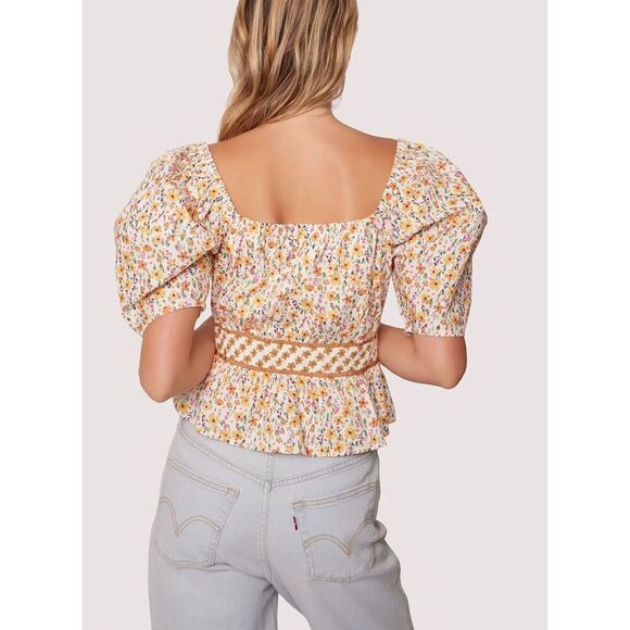 NWT LOST + WANDER SPRING SUNRISE TOP $88 - Picture 2 of 7